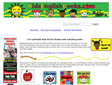 Tablet Screenshot of kidsenglishbooks.com